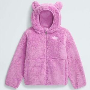 The North Face Baby Bear Toddler Sherpa Campshire Full Zip Hoodie Fleece 2T Pink